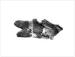 エジプトで発見された子供の靴下